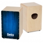 Preview: Sela Cajon-Bundle - Varios Blue - inkl. Cajon-Rucksack, Sitzpad und Cajonschule